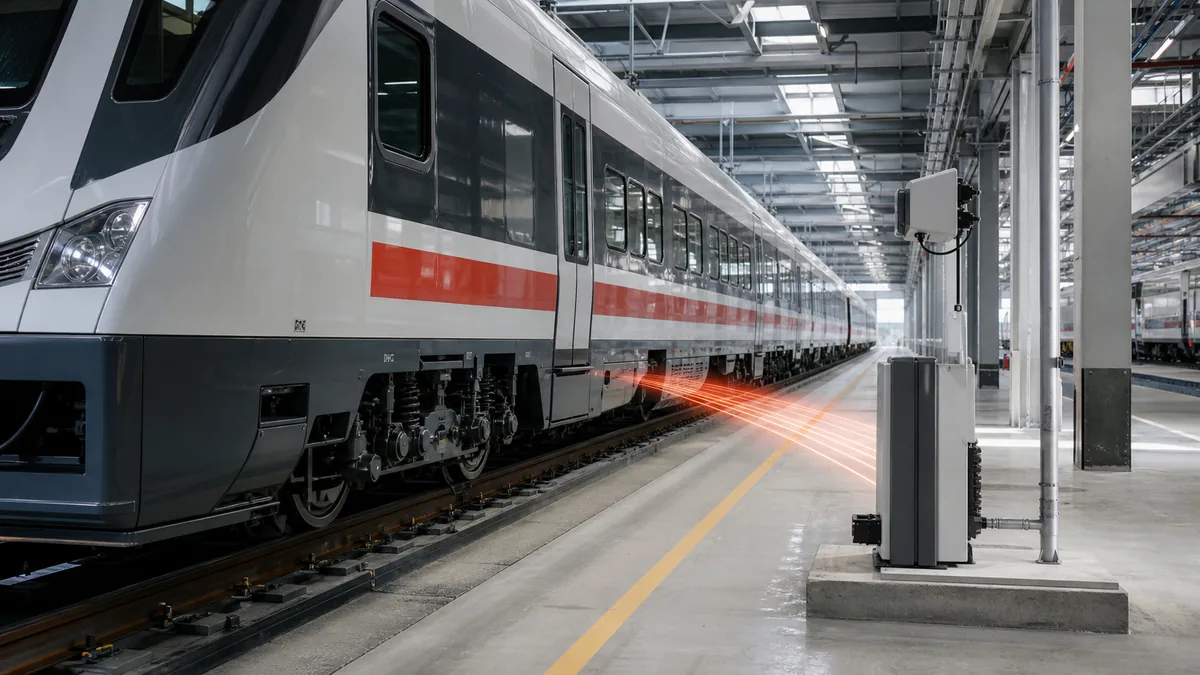 Station and depot data offload